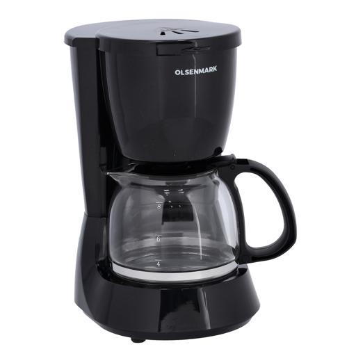 display image 9 for product Coffee Maker, Crystal Clear Glass Jar, 0.6L, 550W, OMCM2463 - Keep Warm & Anti-Drip System, Fast Brewing Technology,2 Years Warranty, Washable Filter And Filter Holder, Permanent Filter & Spoon