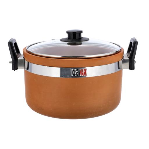 Authentic Non-toxic Clay Pressure Cooker for Delicious Home-Cooked Meals -  3 ltr