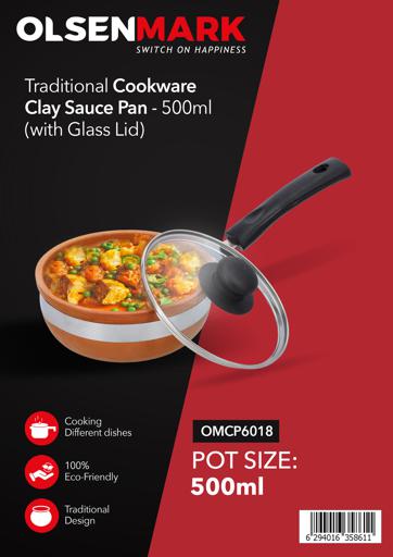 Safest Cookware, Multi-Cooking Pan, 100% Pure-Clay