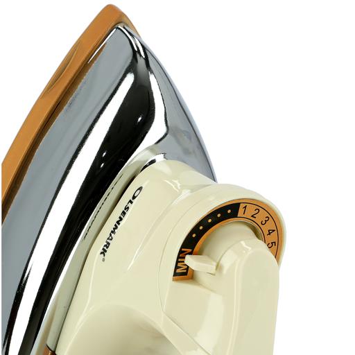 display image 4 for product Olsenmark Automatic Dry Iron - - Non-Stick Golden Teflon Plate - Heavy Weight - Auto Cut-Off