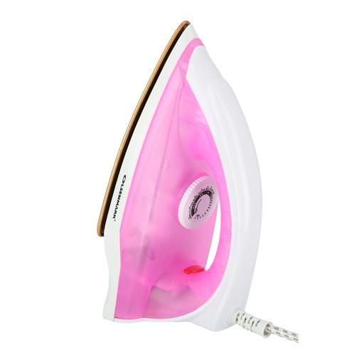 display image 5 for product Olsenmark Dry Iron - Golden Non-Stick Coating Sole Plate - Adjustable Temperature - Power Indicator