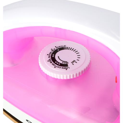 display image 7 for product Olsenmark Dry Iron - Golden Non-Stick Coating Sole Plate - Adjustable Temperature - Power Indicator