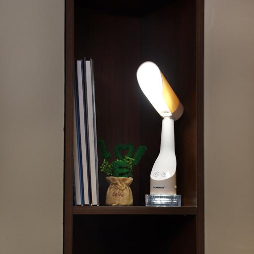 display image 5 for product Olsenmark Rechargeable Led Desk Lamp - Stylish Folding Design - Dimmable Lamp Light - Rgb - Auto On/Off