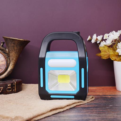 display image 3 for product Olsenmark Rechargeable Led Emergency Light - Three Different Light Source - Power Bank Function