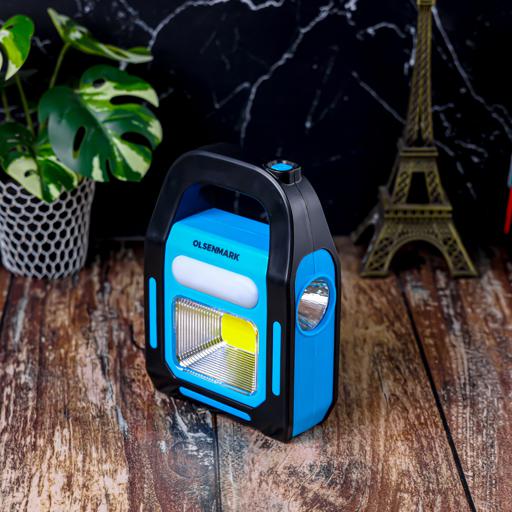 display image 12 for product Olsenmark Rechargeable Led Emergency Light - Three Different Light Source - Power Bank Function