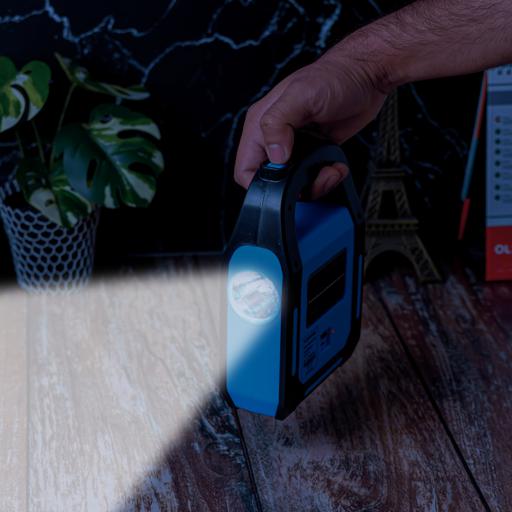 display image 6 for product Olsenmark Rechargeable Led Emergency Light - Three Different Light Source - Power Bank Function