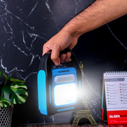 display image 11 for product Olsenmark Rechargeable Led Emergency Light - Three Different Light Source - Power Bank Function