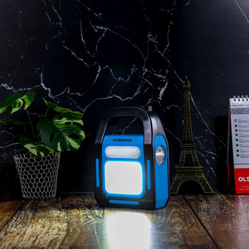 display image 7 for product Olsenmark Rechargeable Led Emergency Light - Three Different Light Source - Power Bank Function