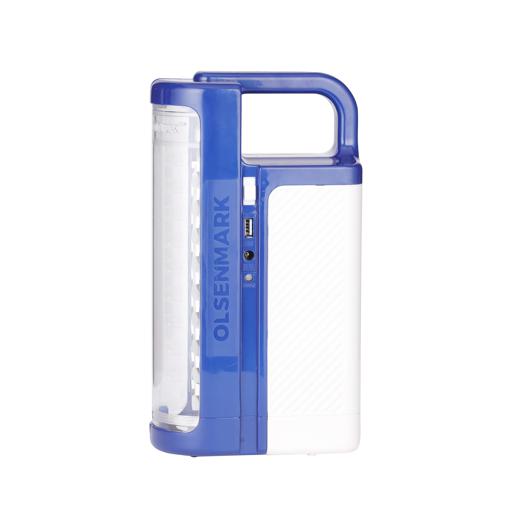 display image 5 for product Olsenmark OME2789 Rechargeable LED Tube Lantern - 60pcs SMD LED with 3 Tube Light - Powerbank Function - Solar Panel - Operating Time 200 Hours.