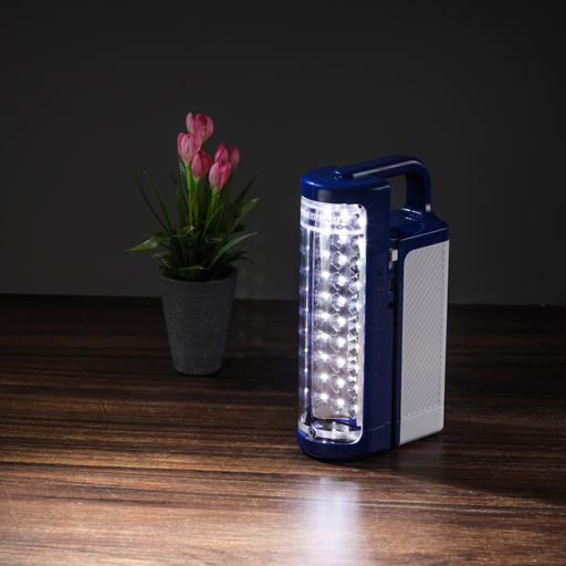 display image 3 for product Olsenmark OME2789 Rechargeable LED Tube Lantern - 60pcs SMD LED with 3 Tube Light - Powerbank Function - Solar Panel - Operating Time 200 Hours.