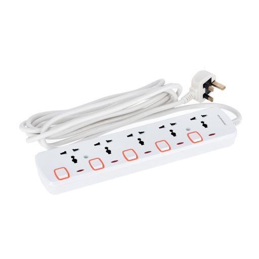 display image 6 for product Olsenmark Extension Socket, 5 Way - 4M - Power Extension Socket -Multi Plug Power Cable- High Quality