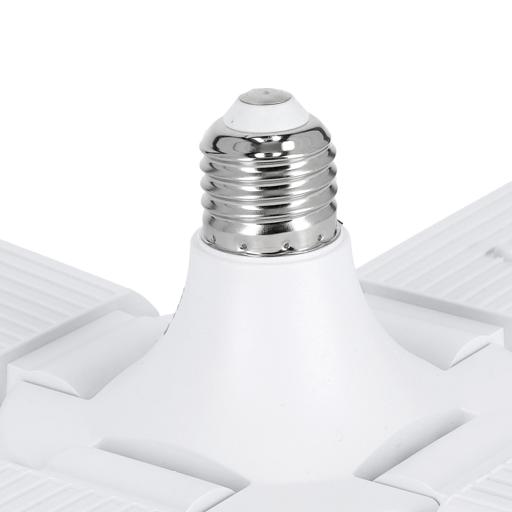display image 3 for product Olsenmark 5 Leaf Led Folding Lamp - Portable 5 Adjustable Leafs 90- Degree Adjustable Ceiling Light | Long Hours Working Life | Ideal for Garage, Workshop, Hotel, Shops, Restaurants, Office & More