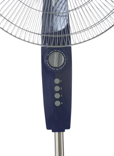 display image 6 for product Olsenmark Stand Fan, 16 Inch - Piano Button Switches, 3 Speed Settings - 5 Leaf Abs Transparent Blade