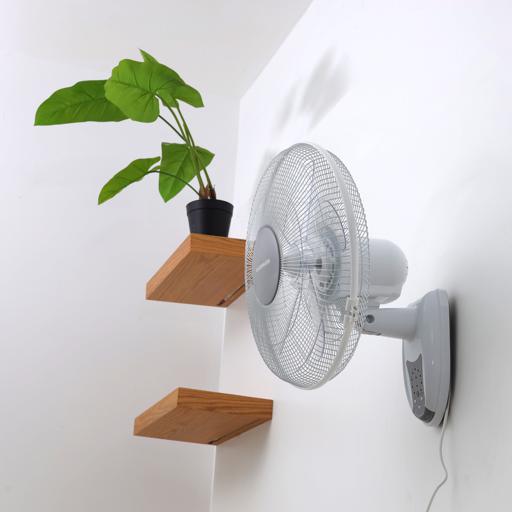 display image 4 for product Olsenmark Wall Fan With Remote, 16 Inch -3 Speed Setting - Powerful Motor - Timer Function - Cooling