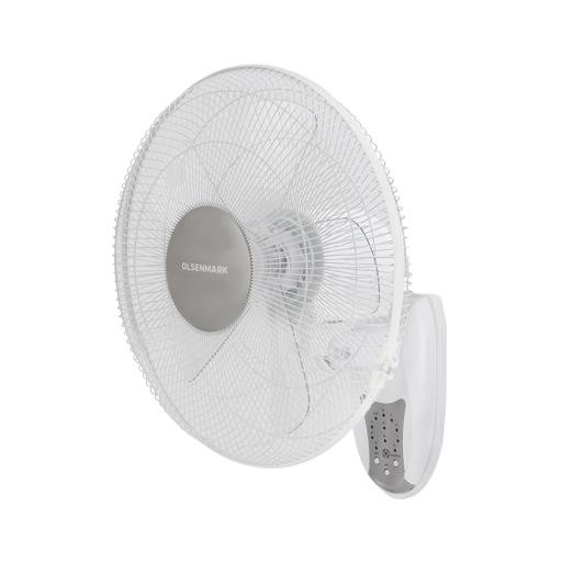 display image 5 for product Olsenmark Wall Fan With Remote, 16 Inch -3 Speed Setting - Powerful Motor - Timer Function - Cooling