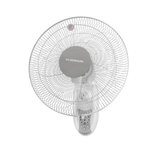 display image 6 for product Olsenmark Wall Fan With Remote, 16 Inch -3 Speed Setting - Powerful Motor - Timer Function - Cooling
