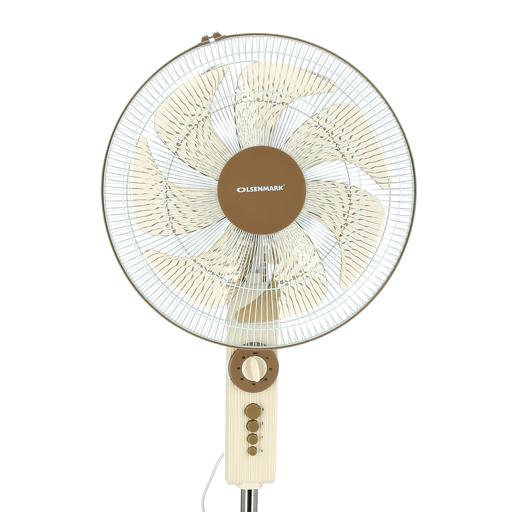 display image 6 for product Olsenmark Stand Fan, 18 Inch - Super Quiet Copper Motor - 3 Speed Setting - 7 Leaf Blade