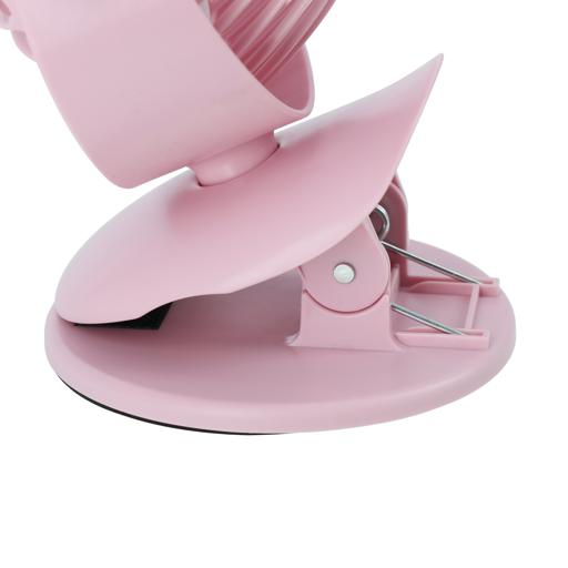 display image 9 for product Olsenmark OMF1790 Rechargeable Fan with Light - Clip Fan - 3.7V, 1200mAh Lithium Battery - USB Charging - 4*0.2W Hi Power LED Light - Portable, Lightweight