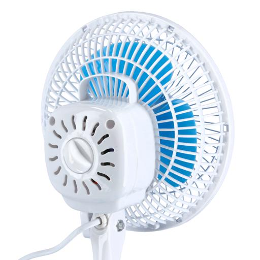 display image 6 for product 6" Convertable Table & Clip Fan