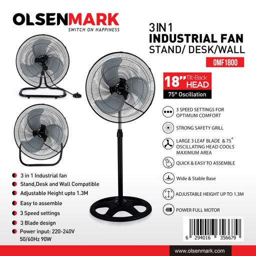 display image 11 for product 18Inch Industrial fan Stand Fan