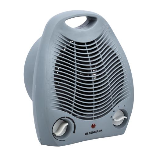 display image 6 for product Olsenmark Fan Heater, 2000W - Carry Handles - Knob On Both Sides - Portable - Lightweight - Pp Material