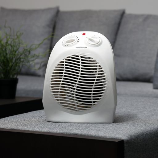 display image 1 for product Olsenmark Fan Heater - 2000W Power - Portable - Lightweight - Pp Material - Adjustable Knobs