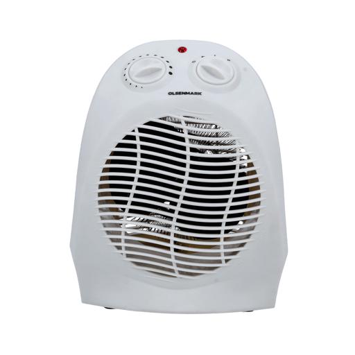 display image 7 for product Olsenmark Fan Heater - 2000W Power - Portable - Lightweight - Pp Material - Adjustable Knobs