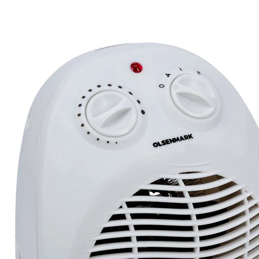 display image 5 for product Olsenmark Fan Heater - 2000W Power - Portable - Lightweight - Pp Material - Adjustable Knobs