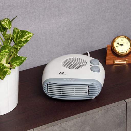 display image 2 for product Olsenmark Fan Heater With Multi Function - Two Heating Powers - Adjustable Thermostat - Overheat