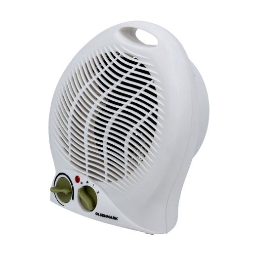 Olsenmark Fan Heater - Two Heating Powers - Adjustable Thermostat - Overheat Protection - Portable hero image