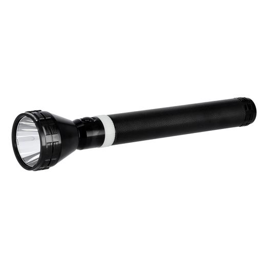 Olsenmark Rechargeable Led Flashlight With Night Glow, 356 Mm - High Quality Battery - Charged Up hero image