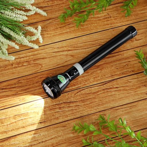 display image 4 for product Olsenmark Rechargeable Led Flashlight - 2 Pcs - Super Bright Torch Light - Built-In 1900Mah Battery