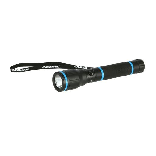 display image 9 for product Olsenmark Rechargeable Led Water Proof Flashlight, 152 Mm - 1000M Distance - Waterproof Hyper Bright