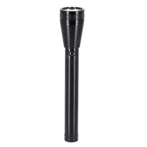 Olsenmark Rechargeable Led Water Proof Flashlight, 288 Mm - 1000 Meters Range - 1500 Mha Ni-Cd Battery hero image