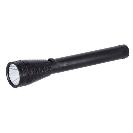 display image 1 for product Olsenmark Rechargeable Led Water Proof Flashlight, 288 Mm - 1000 Meters Range - 1500 Mha Ni-Cd Battery