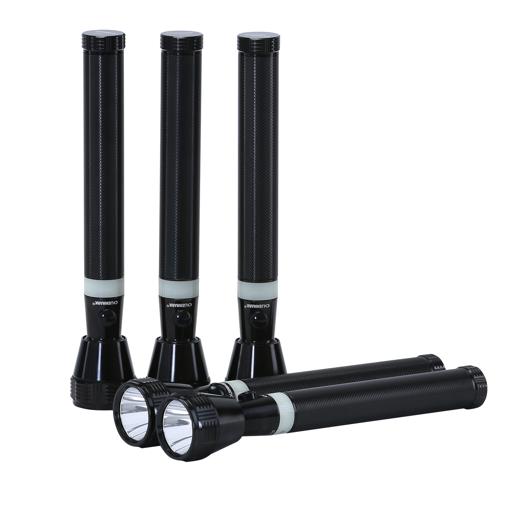 display image 7 for product Olsenmark Rechargeable Led Flashlight, 5Pcs- Super Bright Cree-Xpe Led Torch Light - 2000 Distance