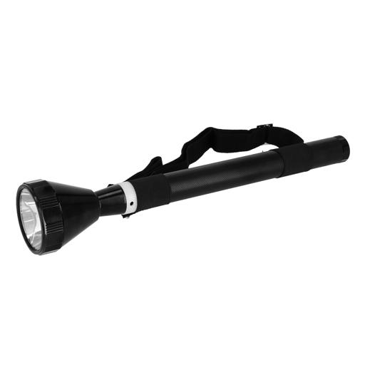display image 1 for product Olsenmark Rechargeable Led Flashlight - Super Bright Led Torch Light -High Quality Ni-Cd Battery