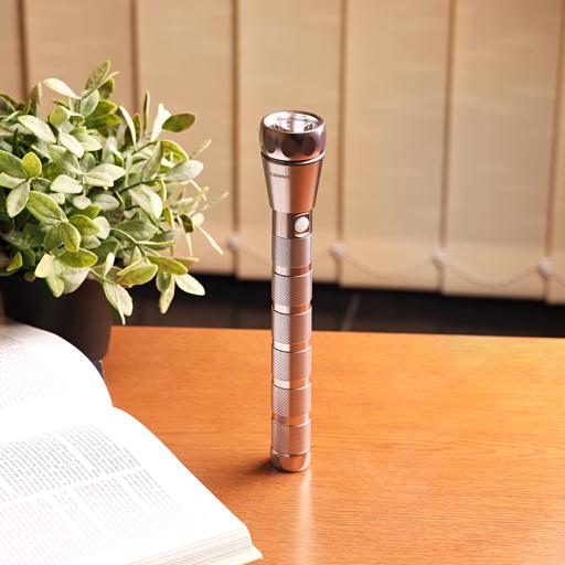 display image 3 for product Olsenmark Rechargeable Led Flashlight - 2 *3.7V 2500Mah Lithium-Ion Battery - Cree-Xpe Led Chip