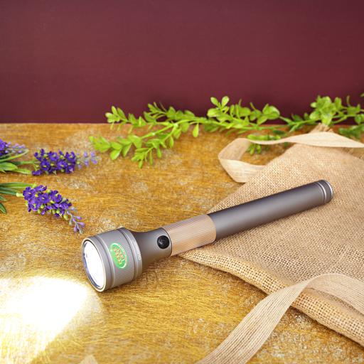 display image 1 for product Cree 5W 4000 Meters Distance Range Rechargeable LED Flashlight OMFL2786 Olsenmark