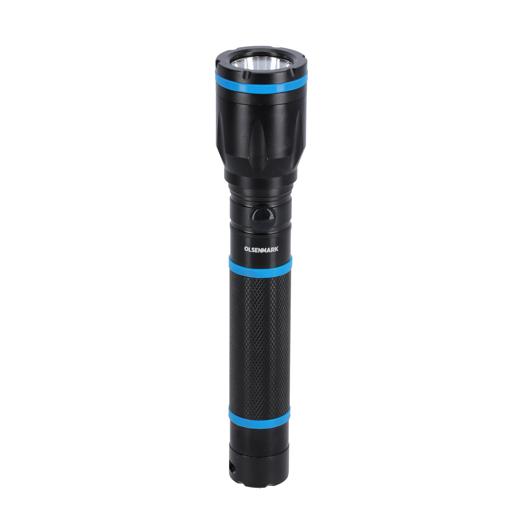 display image 9 for product 3-in-1 Rechargeable LED Flashlight, Waterproof, OMFL2800 | Aircraft Aluminium Alloy Body | 1.5Hrs Working | 4W CREE LED | Ideal for Trekking, Camping & More