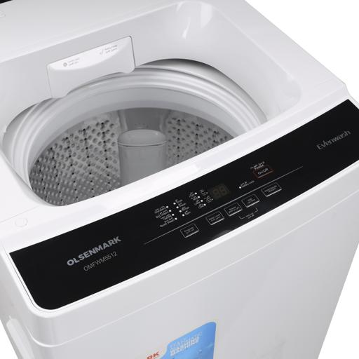 display image 5 for product Fully Automatic Washing Machine | 12 Kg Capacity | OMFWM5512 | LED Display and Self Programming | With Drain Pump, 8 Wash Program and Big Pulsator 