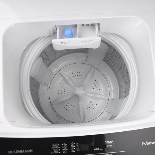 display image 7 for product Fully Automatic Washing Machine | 12 Kg Capacity | OMFWM5512 | LED Display and Self Programming | With Drain Pump, 8 Wash Program and Big Pulsator 