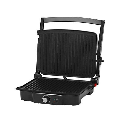 Olsenmark Grill Maker With Non Stick Coating Plate, 4 Slice - Cool Touch Housing - Non-Stick Cooking hero image