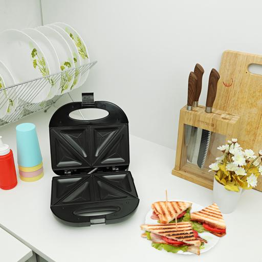 display image 3 for product Non-stick Coating Cool Touch Handle Grill Maker OMGM2320 Olsenmark