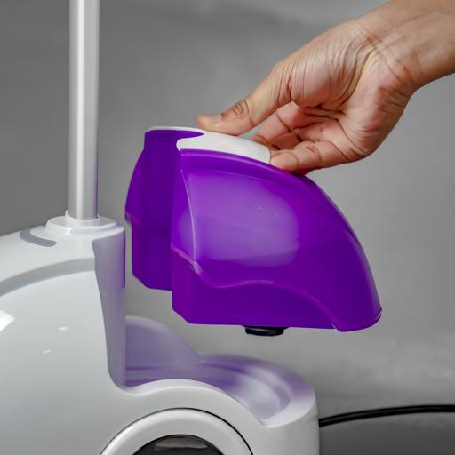 display image 4 for product Olsenmark OMGS1690Garment Steamer - Adjustable Poles, Overheat Protection, 1.5L Water Tank, 45s Preheat Time -Stainless steel, Double Telescopic Design, Foot Operation - 40 Mins Continuous Working