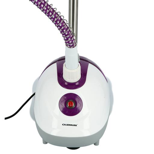 display image 8 for product Olsenmark Garment Steamer - Adjustable Poles, Overheat Protection, 1.5L Water Tank, 45S Preheat Time