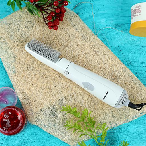 display image 2 for product 4-in-1 Hot Air Styler, Hot Air Brush with 2 Speed, OMH3049 | Hot Air Styler, Brush, Volumizer, Curler | Hanging Hole | Multi-Functional Salon Hair Styler | Curler & Comb | 750W