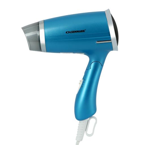 display image 8 for product Olsenmark 1400W Powerful Hair Dryer -3 Temperature Settings - Salon Quality Dryer For Frizz Free