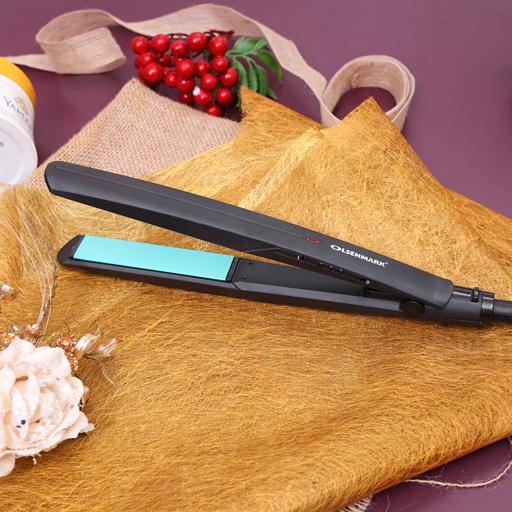 display image 4 for product Olsenmark Ceramic Hair Straighteners - Easy Pro-Slim Hair Straightener - Max Temperature 210°C