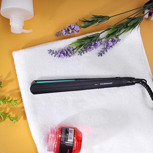 display image 2 for product Olsenmark Ceramic Hair Straighteners - Easy Pro-Slim Hair Straightener - Max Temperature 210°C